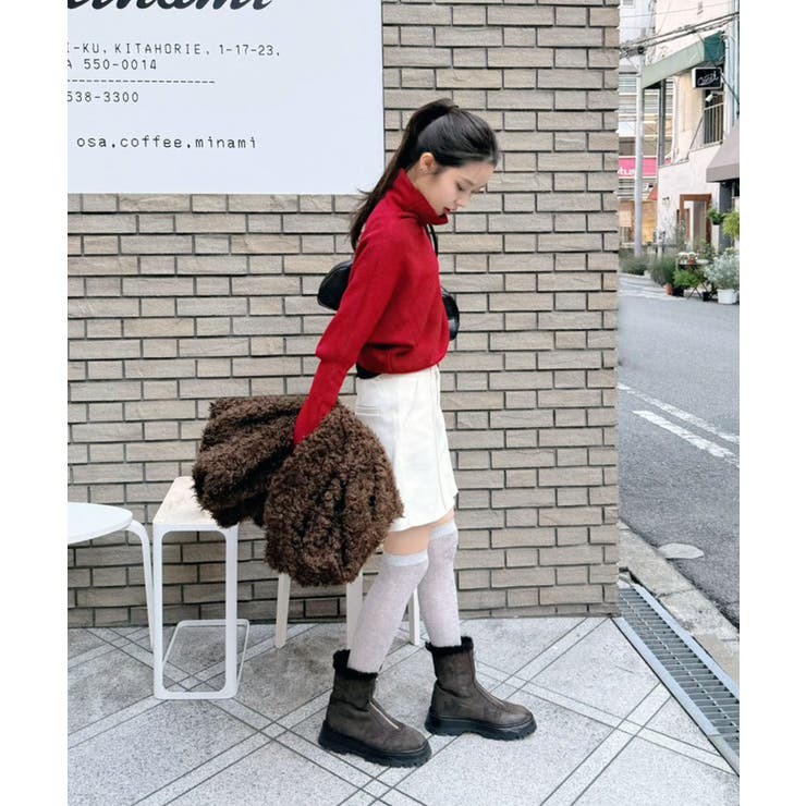 オフタートルドルマンニットプルオーバー | Jewelobe | 詳細画像10 