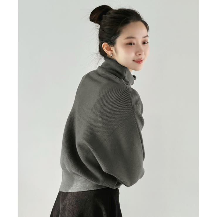 オフタートルドルマンニットプルオーバー | Jewelobe | 詳細画像12 