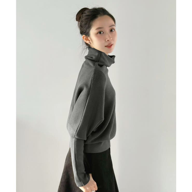 オフタートルドルマンニットプルオーバー | Jewelobe | 詳細画像14 