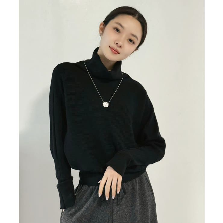 オフタートルドルマンニットプルオーバー | Jewelobe | 詳細画像24 