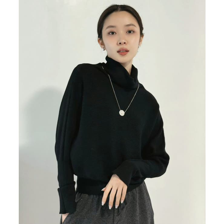 オフタートルドルマンニットプルオーバー | Jewelobe | 詳細画像25 