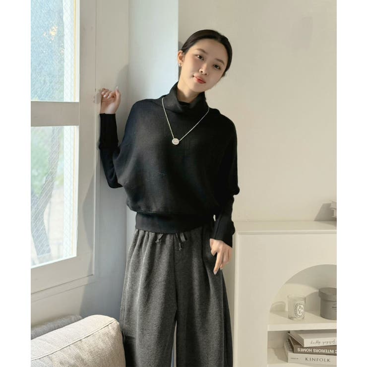 オフタートルドルマンニットプルオーバー | Jewelobe | 詳細画像27 