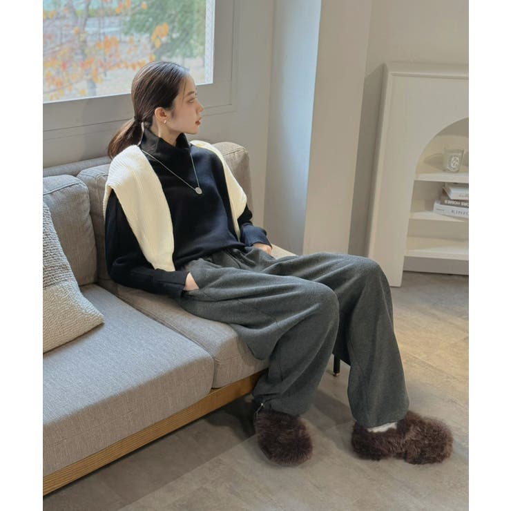 オフタートルドルマンニットプルオーバー | Jewelobe | 詳細画像31 