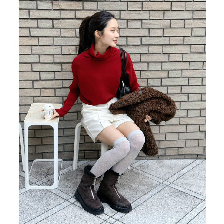 オフタートルドルマンニットプルオーバー | Jewelobe | 詳細画像9 