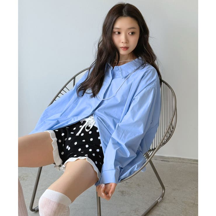 モノトーンドットフリルマイクロニットパンツ | Jewelobe | 詳細画像28 