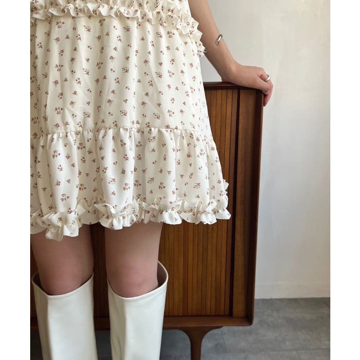 フリル×コットンストライプビスチェディテールキャミチュニック | Jewelobe | 詳細画像26 