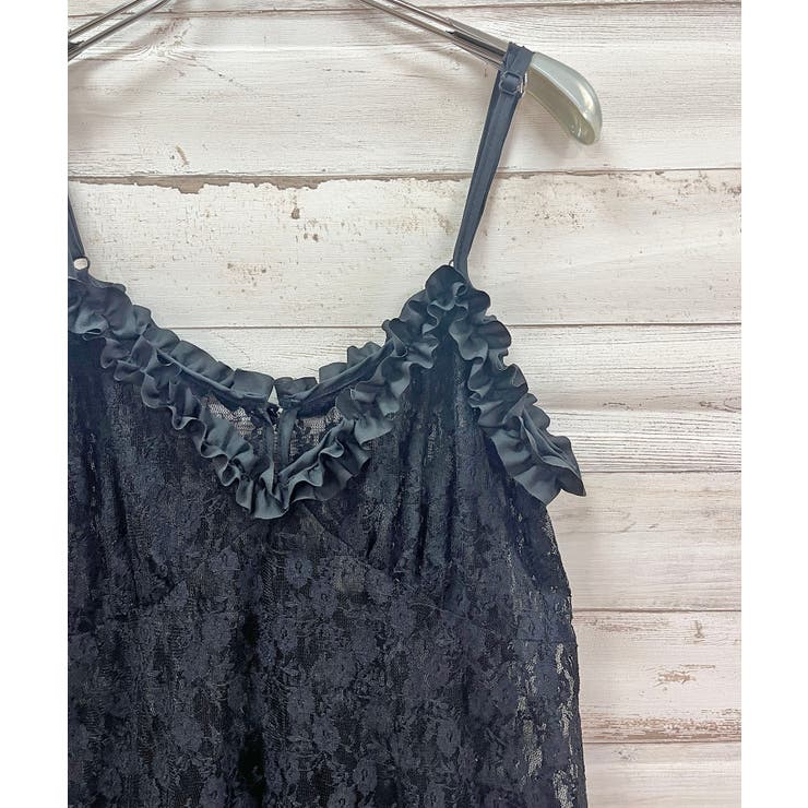 フリル×レースビスチェディテールキャミチュニック | Jewelobe | 詳細画像28 