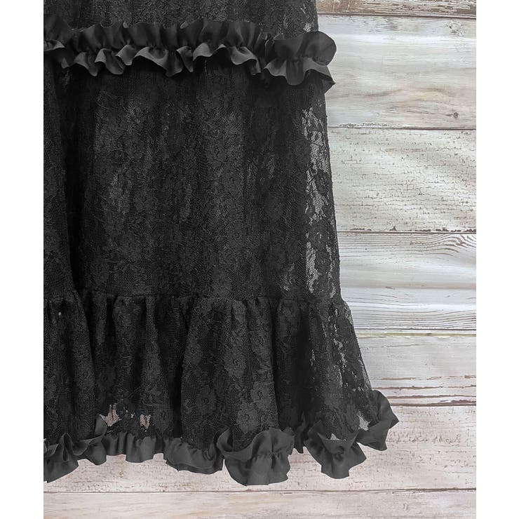 フリル×レースビスチェディテールキャミチュニック | Jewelobe | 詳細画像31 