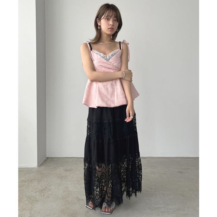 ジャガードバルーンキャミチュニック | Jewelobe | 詳細画像12 