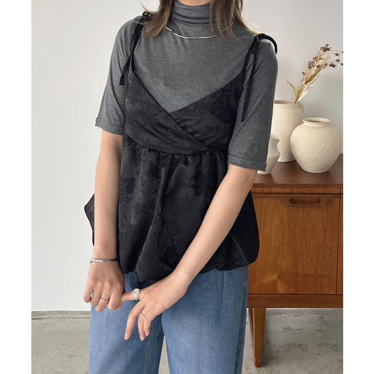 ジャガードバルーンキャミチュニック | Jewelobe | 詳細画像14 