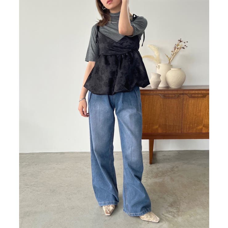 ジャガードバルーンキャミチュニック | Jewelobe | 詳細画像18 