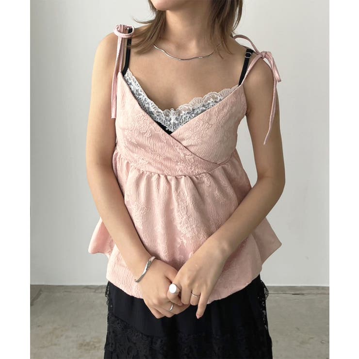 ジャガードバルーンキャミチュニック | Jewelobe | 詳細画像8 