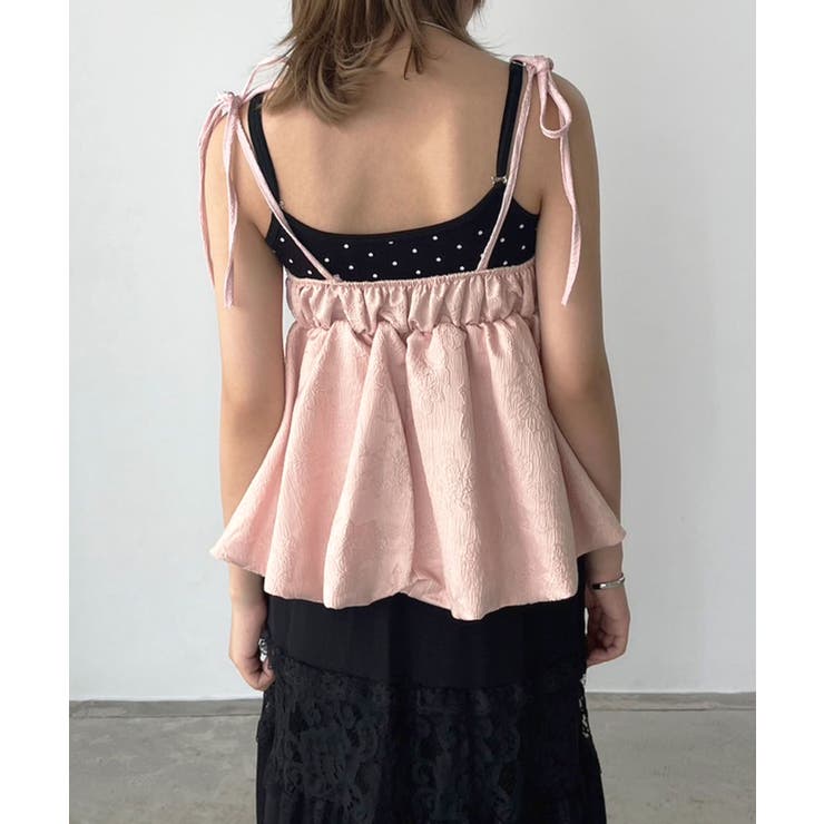 ジャガードバルーンキャミチュニック | Jewelobe | 詳細画像9 