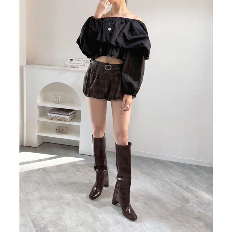 ラッフルフリルオフショルブラウス | Jewelobe | 詳細画像25 