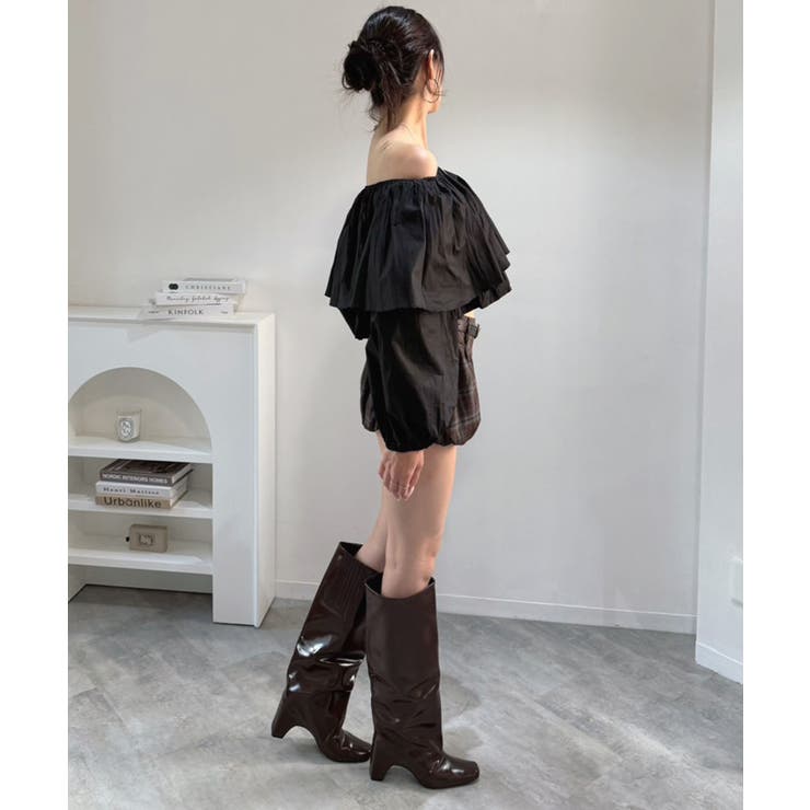 ラッフルフリルオフショルブラウス | Jewelobe | 詳細画像28 