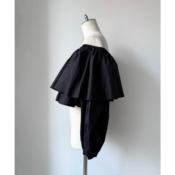 ラッフルフリルオフショルブラウス | Jewelobe | 詳細画像31 