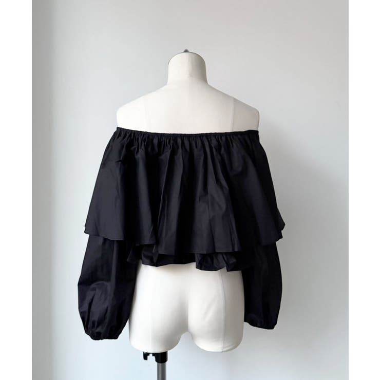 ラッフルフリルオフショルブラウス | Jewelobe | 詳細画像32 