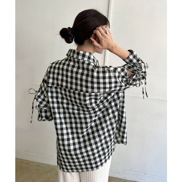 スリーブスラッシュオーバーサイズシャツ | Jewelobe | 詳細画像26 