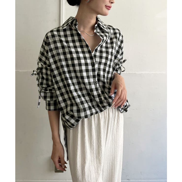 スリーブスラッシュオーバーサイズシャツ | Jewelobe | 詳細画像27 