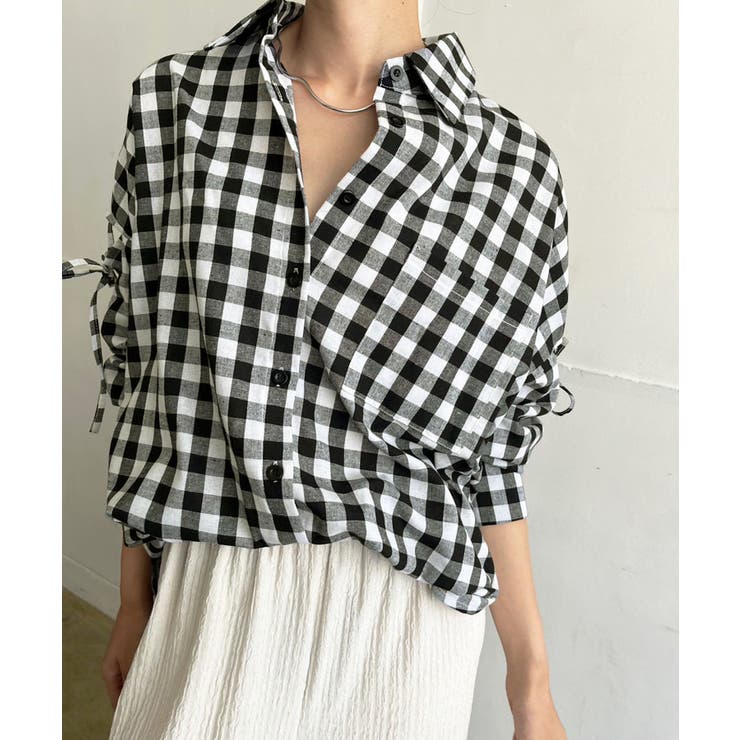 スリーブスラッシュオーバーサイズシャツ | Jewelobe | 詳細画像28 