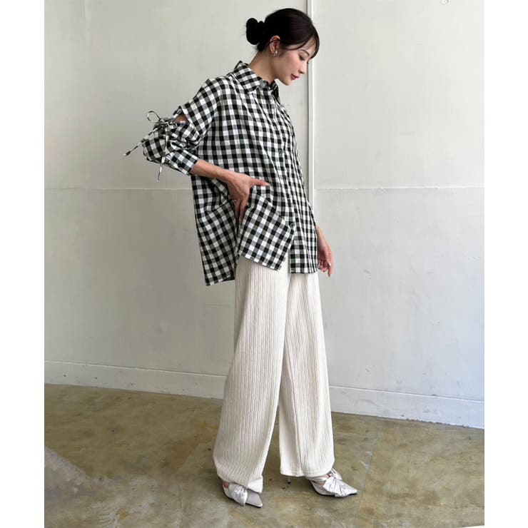 スリーブスラッシュオーバーサイズシャツ | Jewelobe | 詳細画像32 