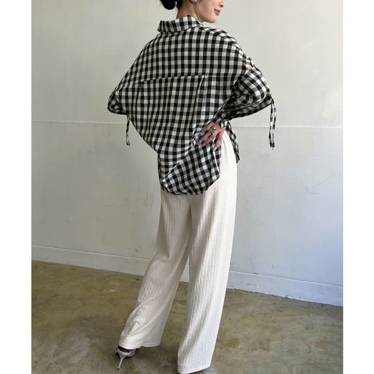 スリーブスラッシュオーバーサイズシャツ | Jewelobe | 詳細画像33 