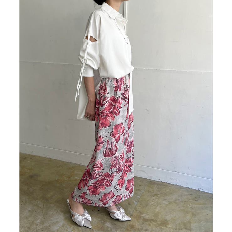 スリーブスラッシュオーバーサイズシャツ | Jewelobe | 詳細画像9 