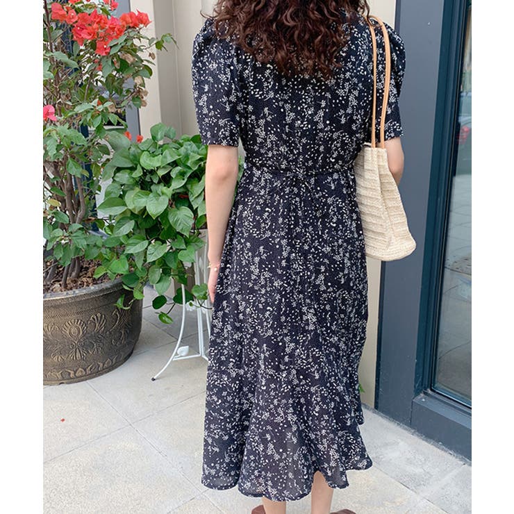 配色レース小花柄ワンピース 品番 Jlbw Jewelobe ジュエローブ のレディースファッション通販 Shoplist ショップリスト