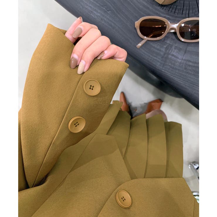 コンパクトジャケット×プリーツミニスカートセットアップ | Jewelobe | 詳細画像18 