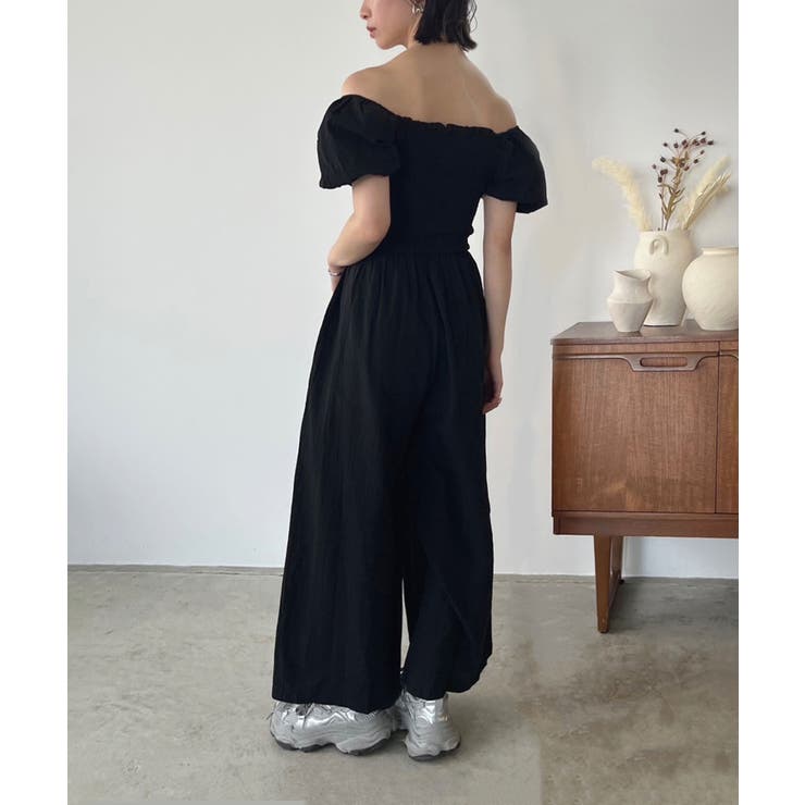 バルーンスリーブシャーリングオールインワン | Jewelobe | 詳細画像14 