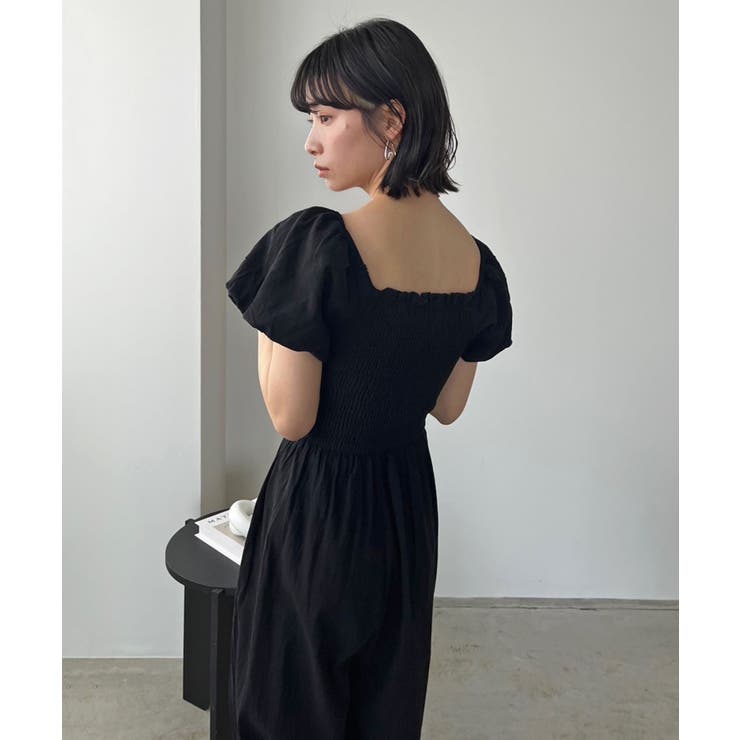 バルーンスリーブシャーリングオールインワン | Jewelobe | 詳細画像20 