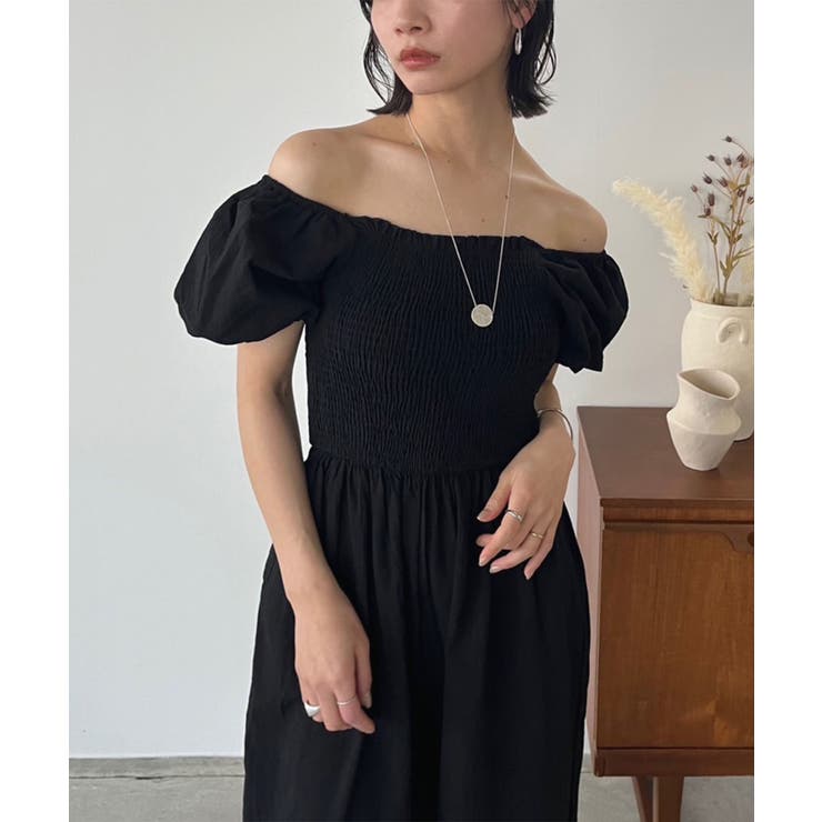 バルーンスリーブシャーリングオールインワン | Jewelobe | 詳細画像21 