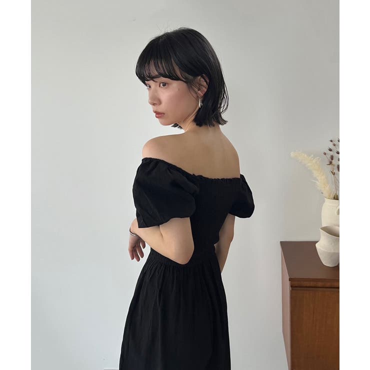 バルーンスリーブシャーリングオールインワン | Jewelobe | 詳細画像23 