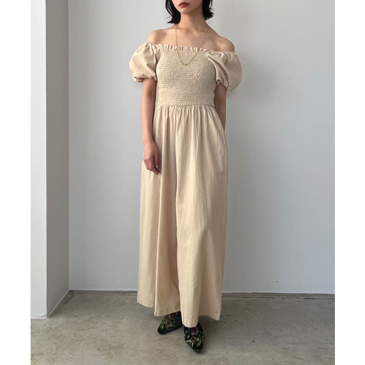 バルーンスリーブシャーリングオールインワン | Jewelobe | 詳細画像5 