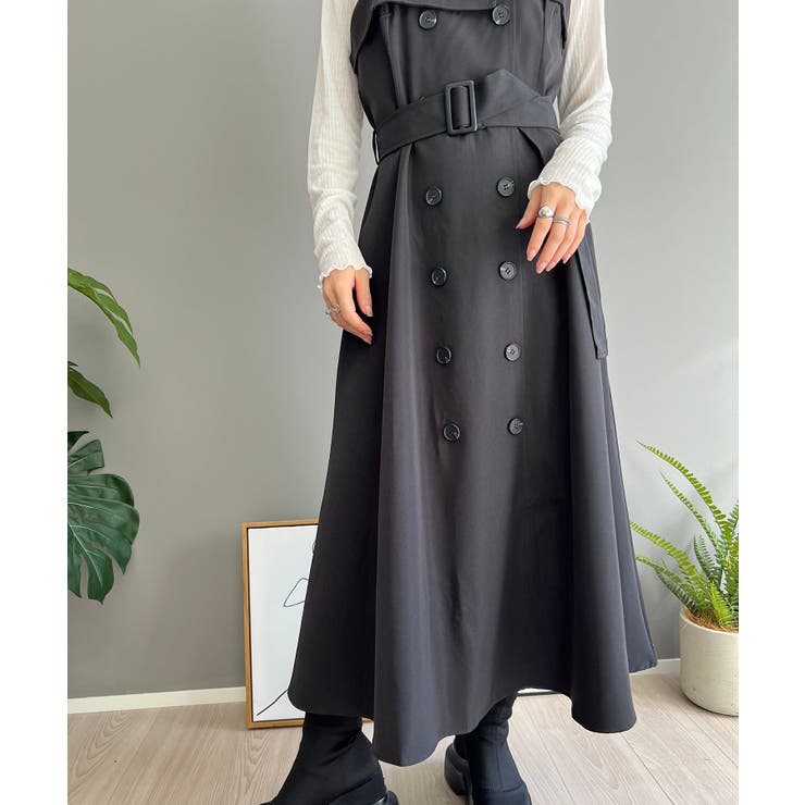 トレンチジャンパースカート | Jewelobe | 詳細画像15 