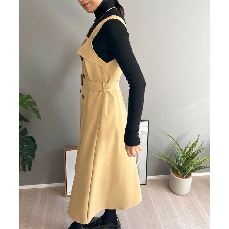 トレンチジャンパースカート | Jewelobe | 詳細画像3 