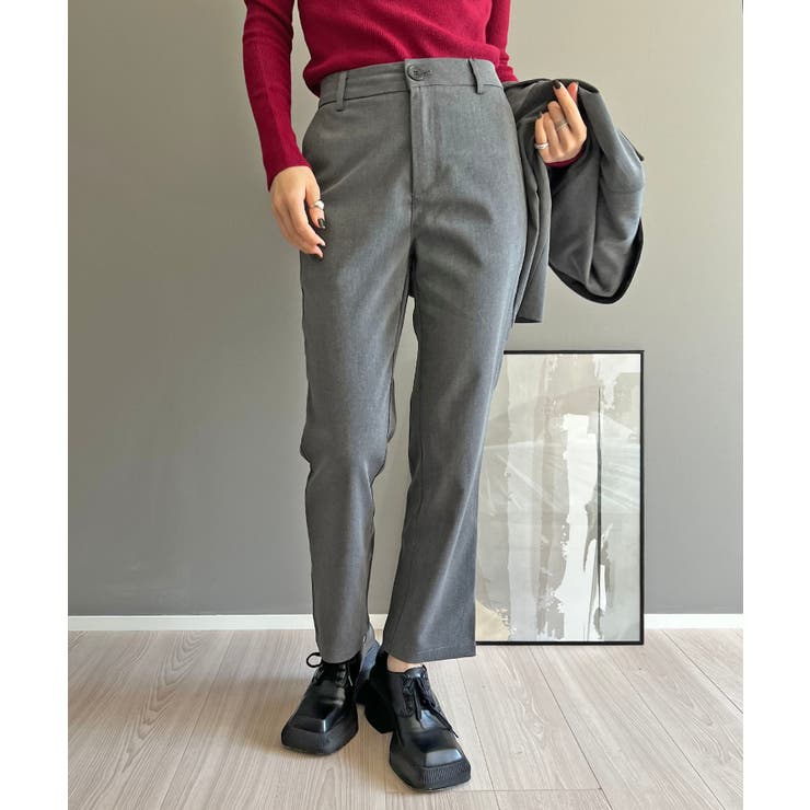 ダブルブレストジャケット＆タイトクロップドパンツスーツ | Jewelobe | 詳細画像11 