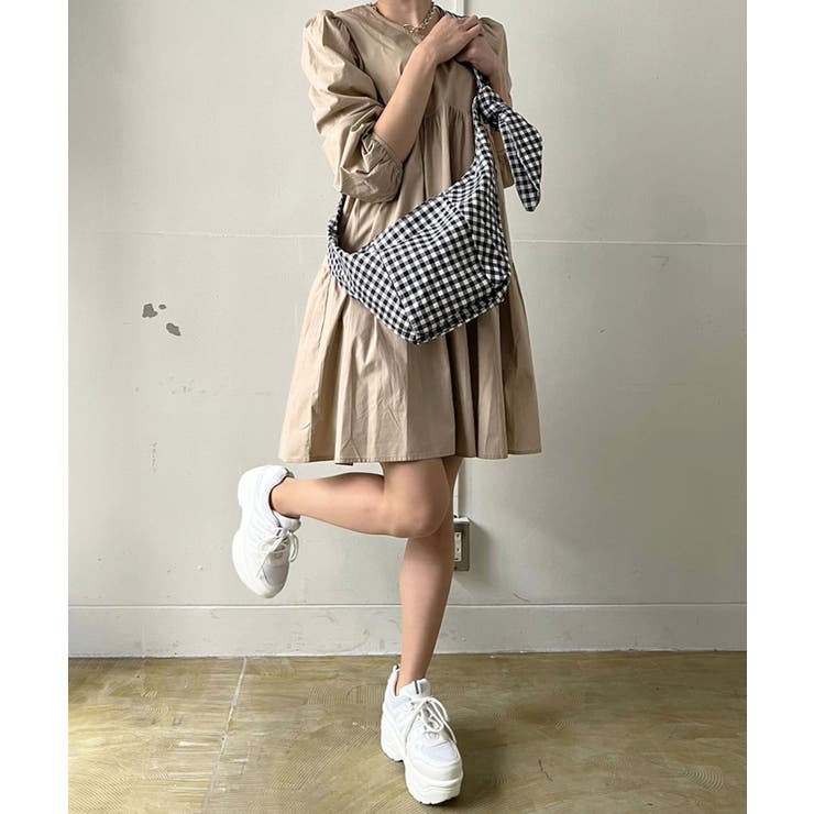 ティアードチュニックミニワンピース | Jewelobe | 詳細画像14 