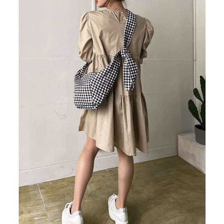 ティアードチュニックミニワンピース | Jewelobe | 詳細画像16 