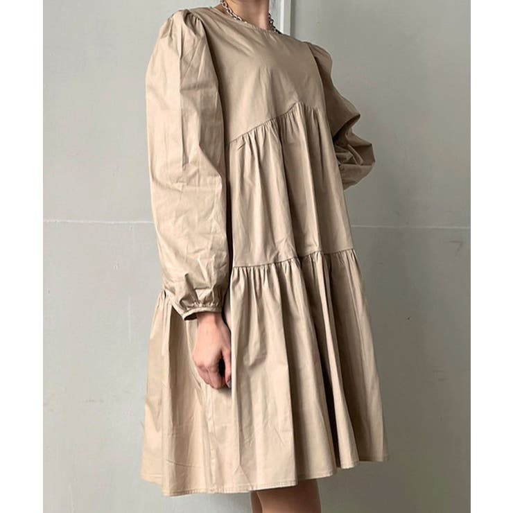 ティアードチュニックミニワンピース | Jewelobe | 詳細画像2 