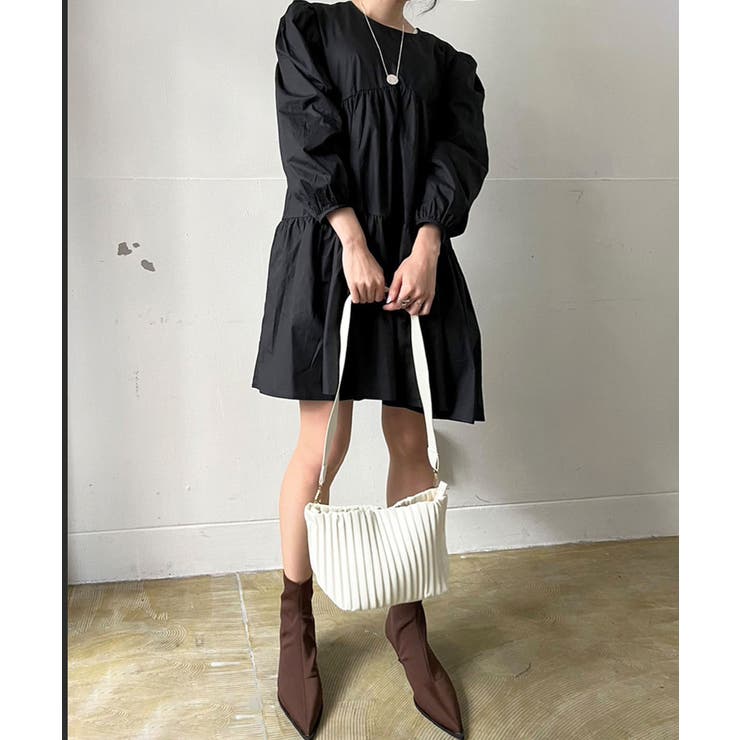 ティアードチュニックミニワンピース | Jewelobe | 詳細画像32 