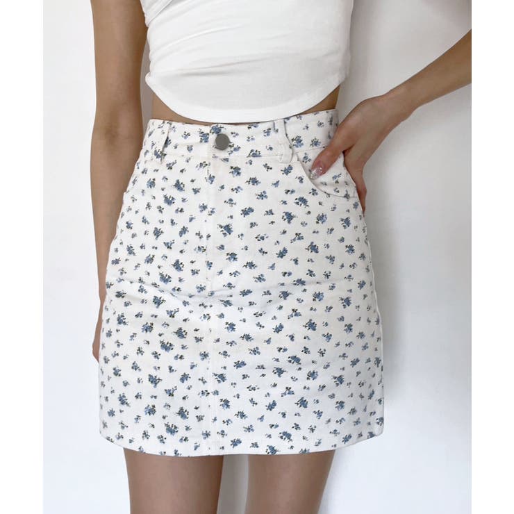 コバナツイルミニスカート | Jewelobe | 詳細画像1 