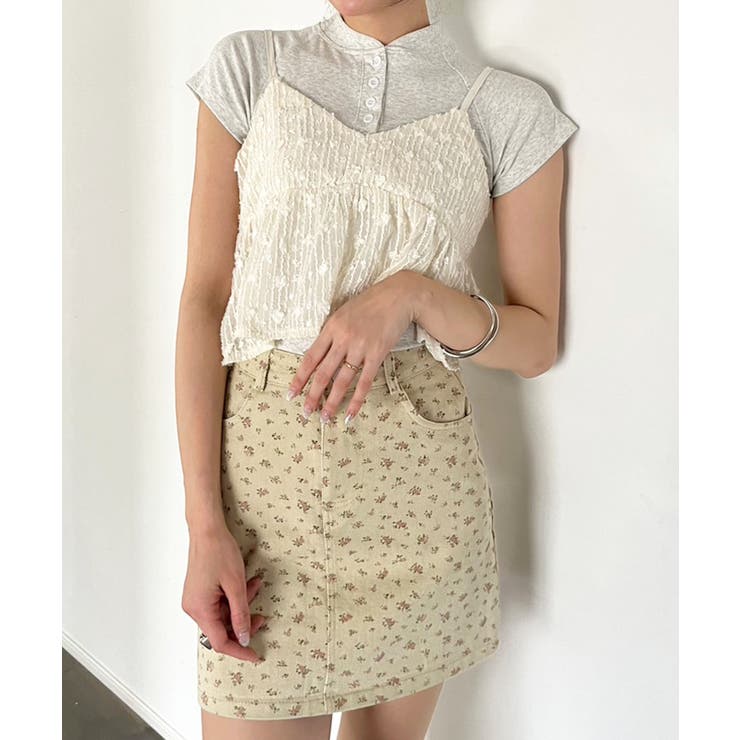 コバナツイルミニスカート | Jewelobe | 詳細画像16 