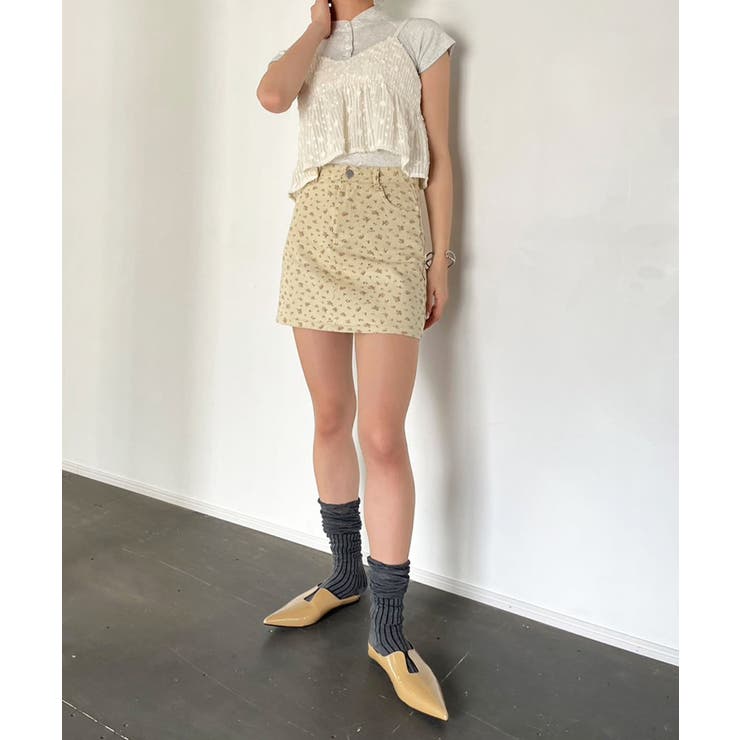 コバナツイルミニスカート | Jewelobe | 詳細画像18 