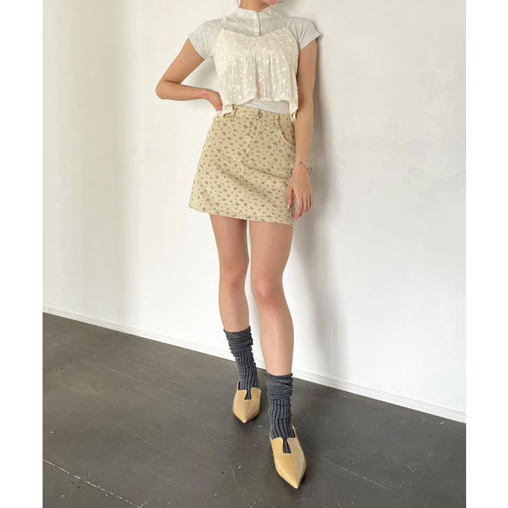 コバナツイルミニスカート | Jewelobe | 詳細画像21 