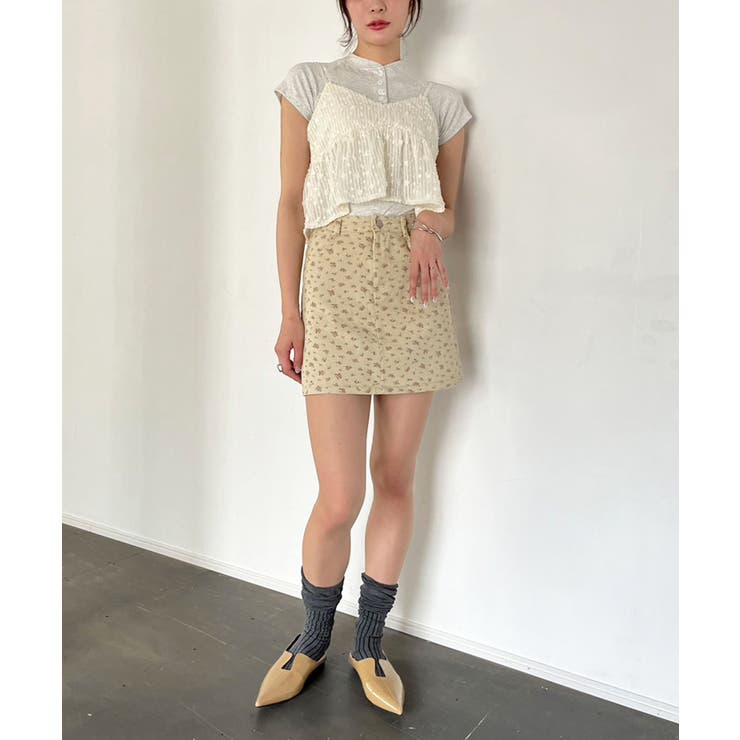 コバナツイルミニスカート | Jewelobe | 詳細画像22 