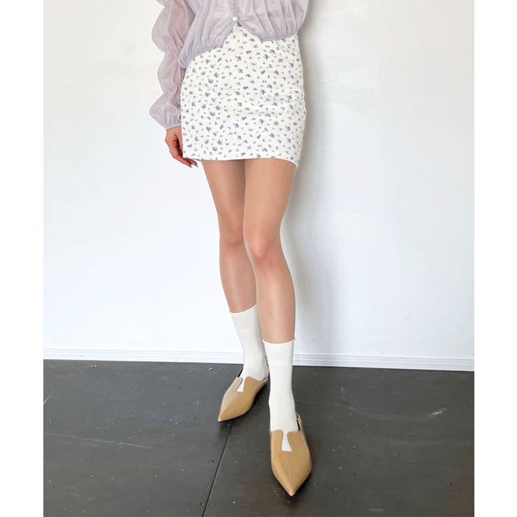 コバナツイルミニスカート | Jewelobe | 詳細画像3 