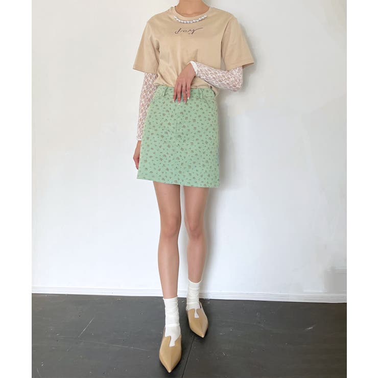 コバナツイルミニスカート | Jewelobe | 詳細画像33 