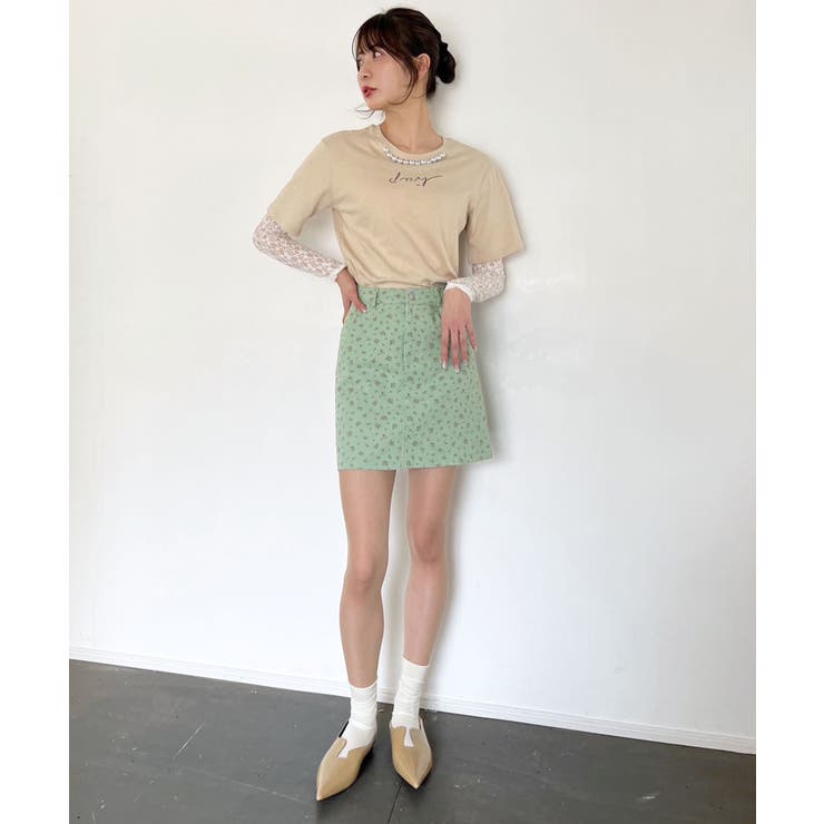 コバナツイルミニスカート | Jewelobe | 詳細画像34 