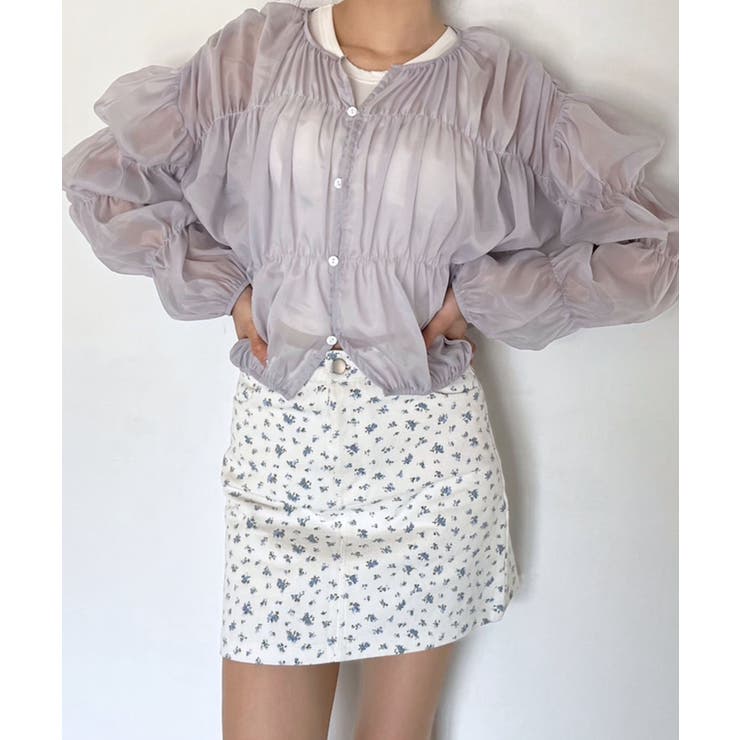 コバナツイルミニスカート | Jewelobe | 詳細画像4 